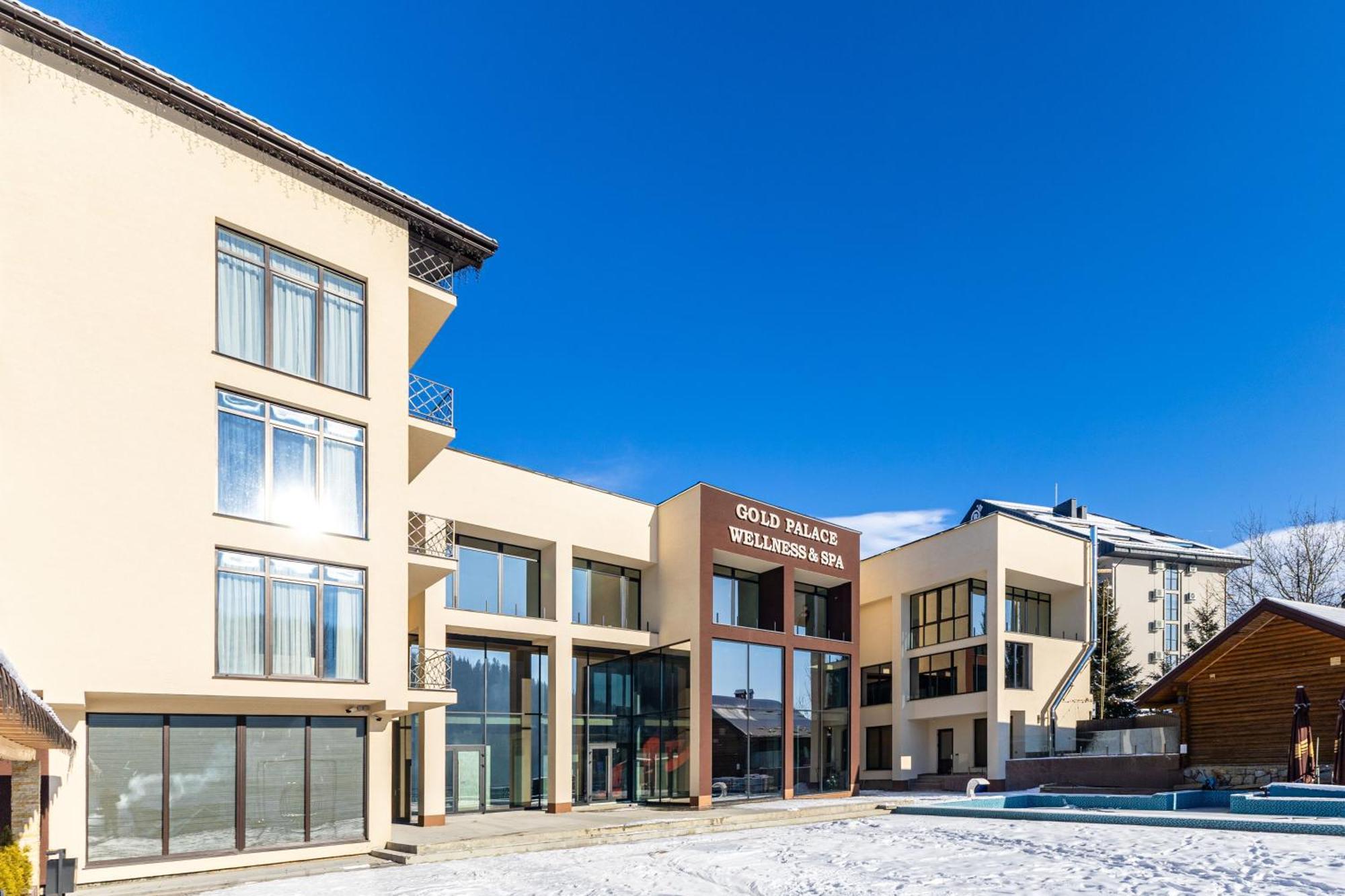 Gold Palace Wellness & Spa Bukovel Exterior foto