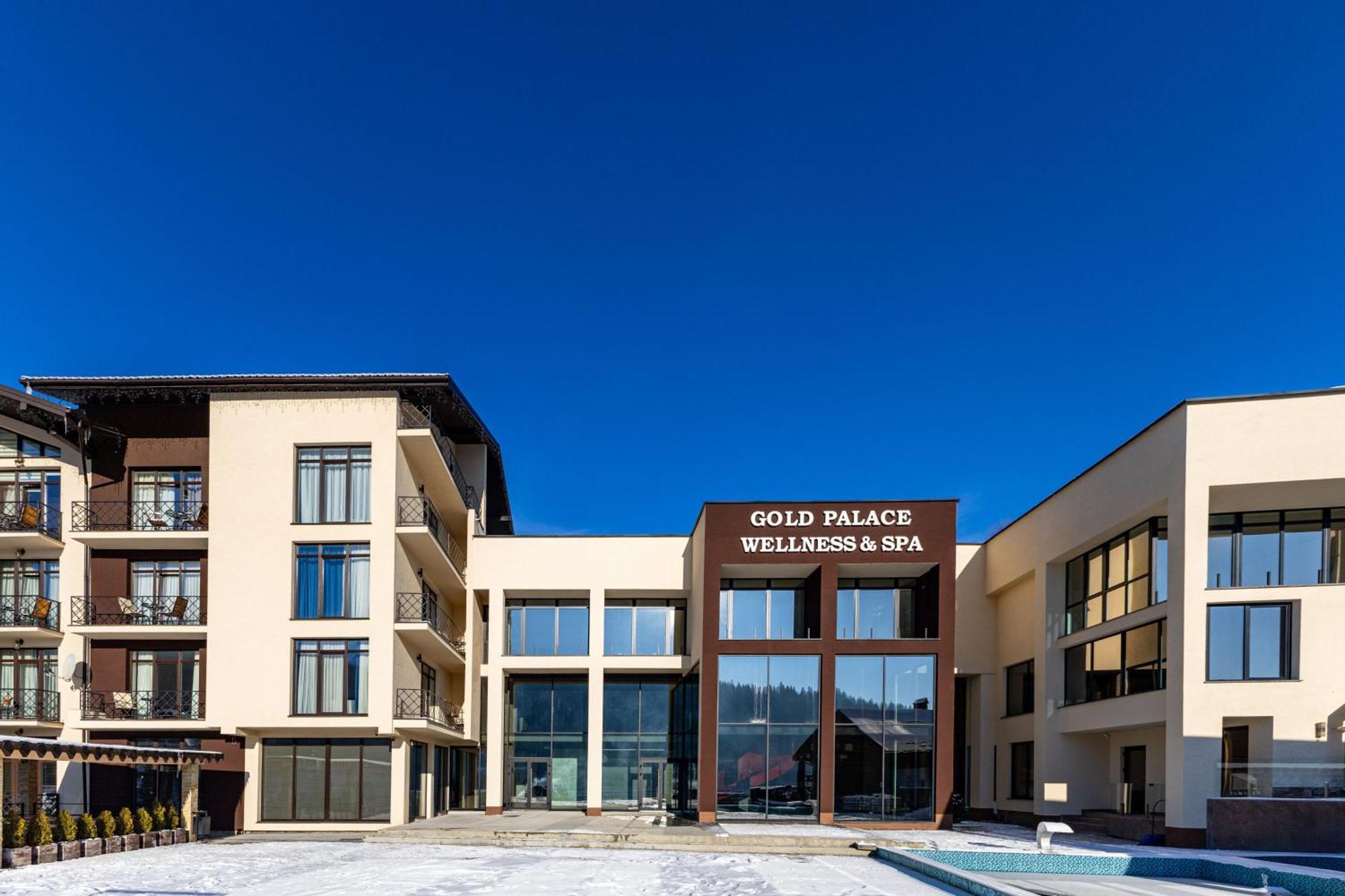 Gold Palace Wellness & Spa Bukovel Exterior foto